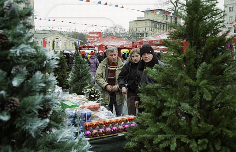 Открылись елочные базары