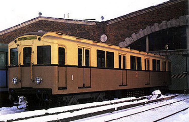 Поезд 1934 года запустили в метро
