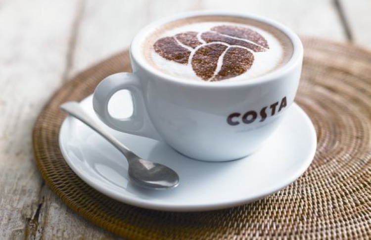 Теплая осень в Costa Coffee