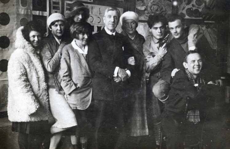 Группа КОРН. 1930. М. В. Матюшин и ученики