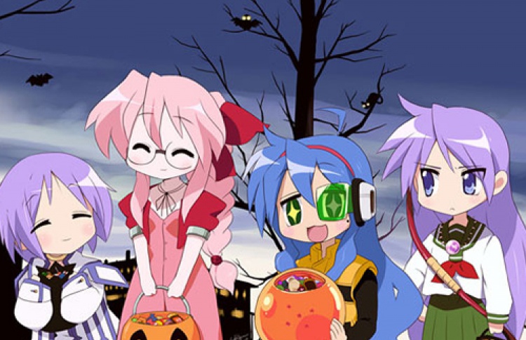 Halloween Anime Party. DJs Tesh, Sky, Lolita