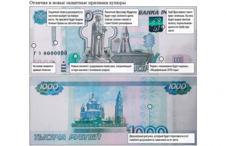 Мы будем расплачиваться новыми купюрами в 1000 рублей