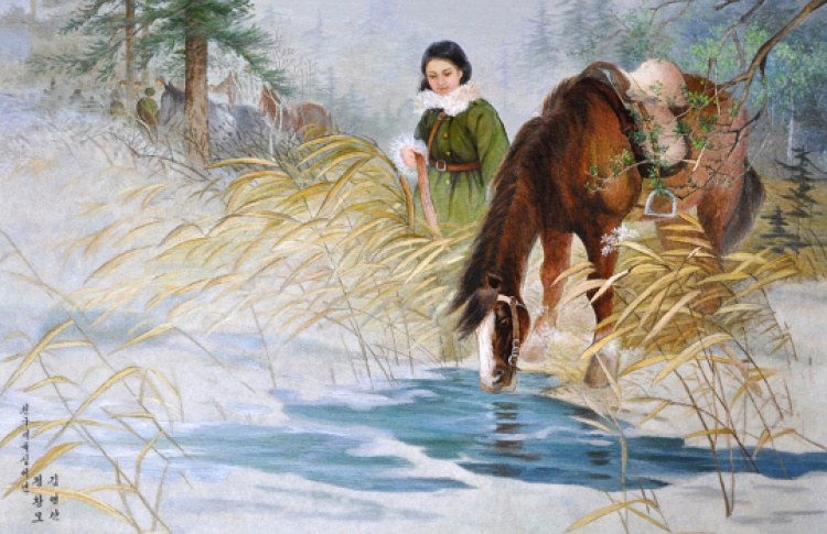 "И подо льдом течет вода". Современное искусство Северной Кореи