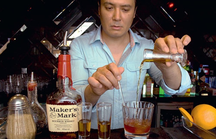Коктейль на основе виски Old Fashioned