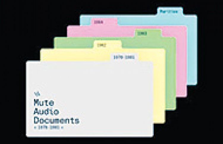Various Artists "Mute Audio Documents 1978-1986"