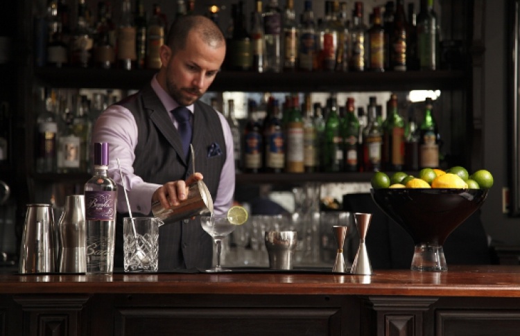 Джим Михан в All Time Bar