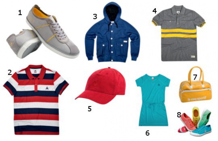 Ретро-коллекция от Le Coq Sportif