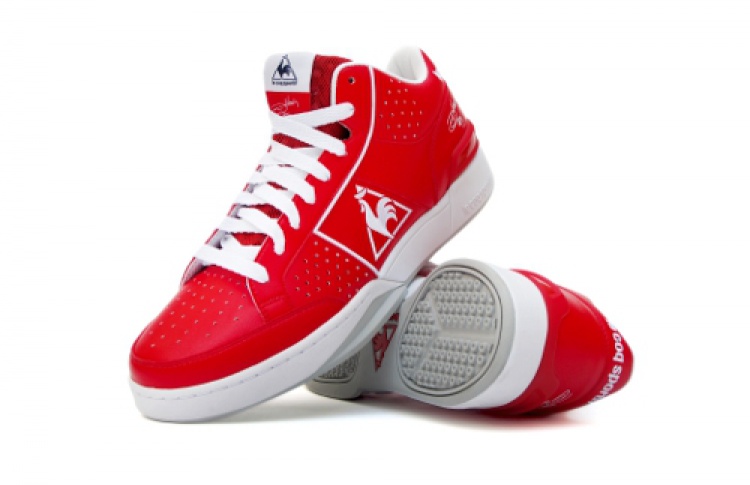 Кроссовки от Le Coq Sportif и Иоакима Ноа в «Охотном Ряду»
