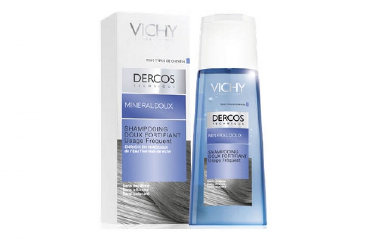 Мягкий укрепляющий шампунь Dercos