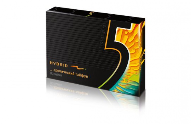 Wrigley Россия представляет новинку — Five Hybrid