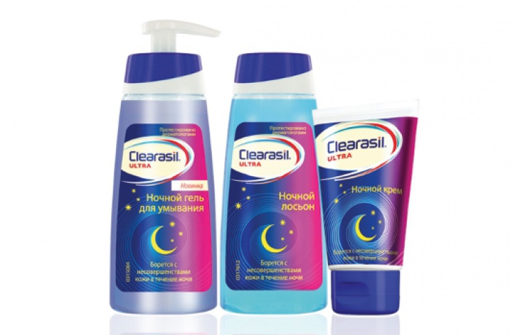 Ночной уход от Clearasil
