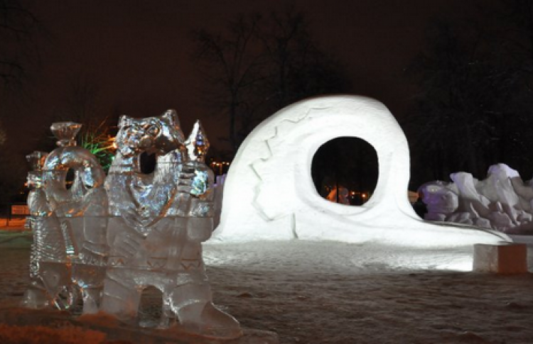 Каток "Южный полюс" в Лужниках
