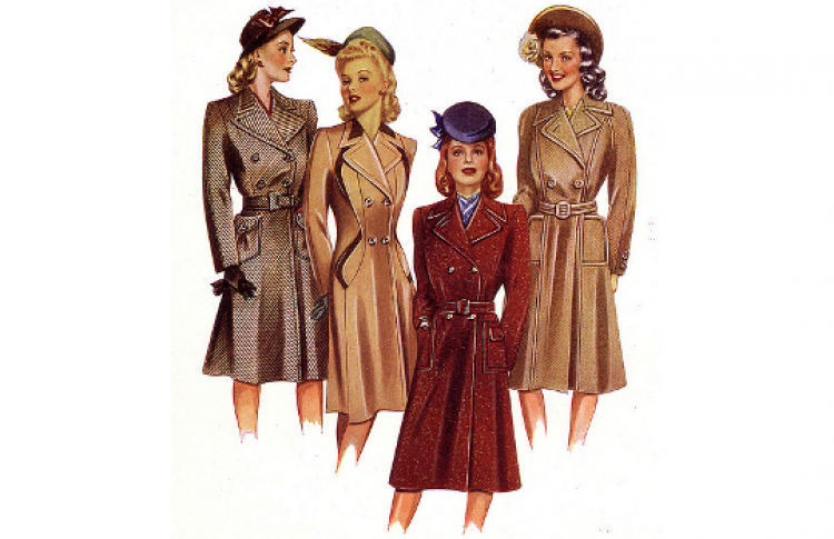 История моды XX века: 1940-е