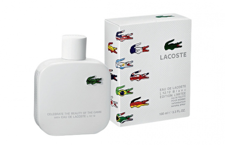 Мужской аромат Eau de Lacoste L.12.12.Blanc появился в лимитированном флаконе