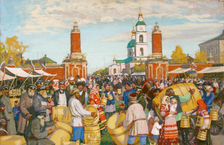 Народная ярмарка "Русские богатыри"
