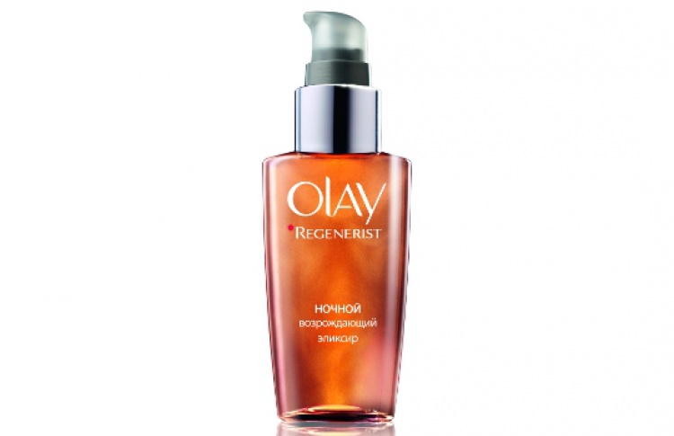 «Возрождающий ночной эликсир Regenerist» от Olay