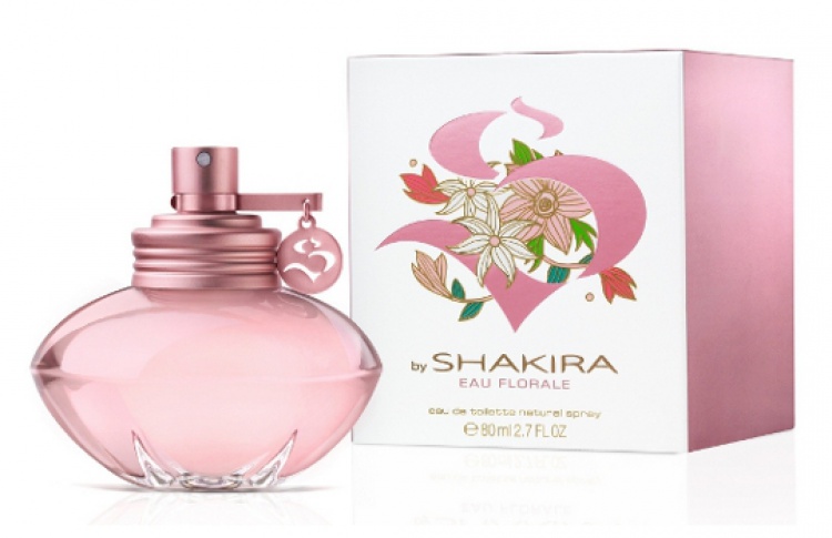 Шакира выпустила цветочный парфюм «S by Shakira Eau Florale»