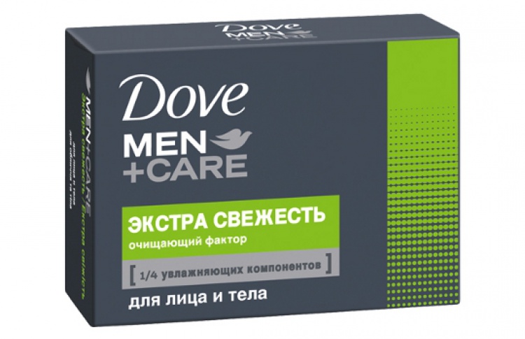 У Dove вышло специальное мужское мыло