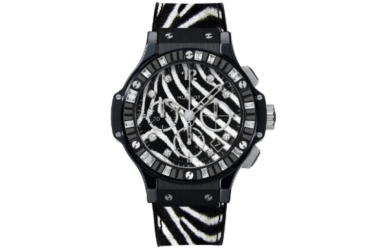 Hublot создал женские часы с принтом зебры