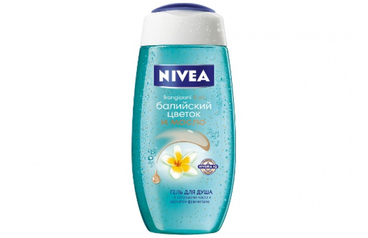 Nivea выпустила гель для душа с ароматом франжипани