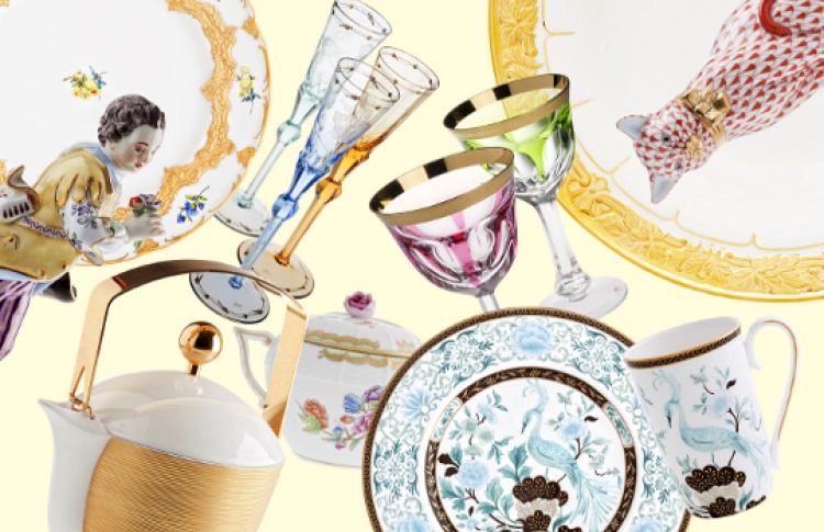 Выставка Meissen и Moser