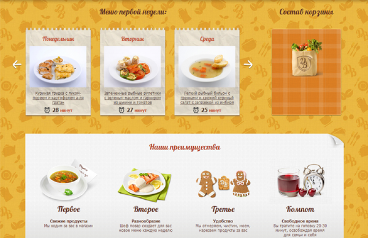 Новый гастрономический сервис «Дома вкуснее»