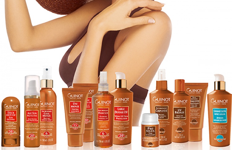 Новые продукты Guinot для защиты от солнечных лучей