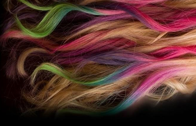 Окрашивание волос по технологии Dip Dye