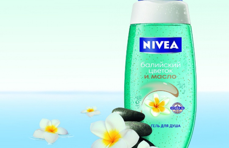 Nivea c ароматом франжипани