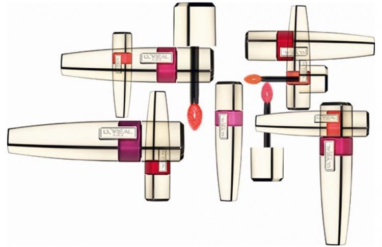 Подарки от L'Oreal в случае покупки помады Shine Caresse