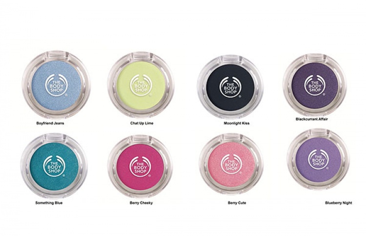 Новые тени для век The body shop