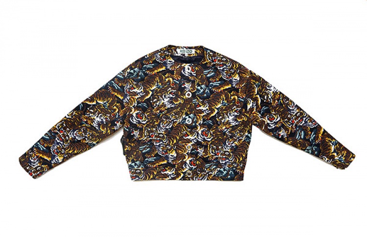 Новый принт Kenzo: летающий тигр