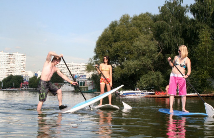Чемпионат Москвы по SUP-серфингу