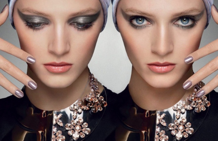 Макияж Dior в стиле осенней коллекции Mystic Metallics