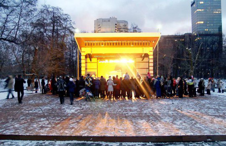 Новогодние каникулы в парке «Красная Пресня»