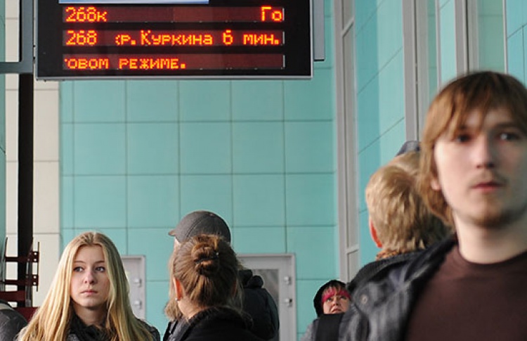 Информационные табло о прибытии наземного транспорта начали работать в тестовом режиме