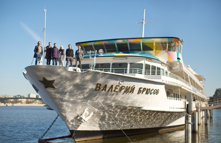 Первый арт-кластер на воде заработает в июне на борту корабля «Валерий Брюсов»