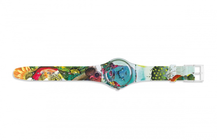 Часы Flowerhead от Swatch