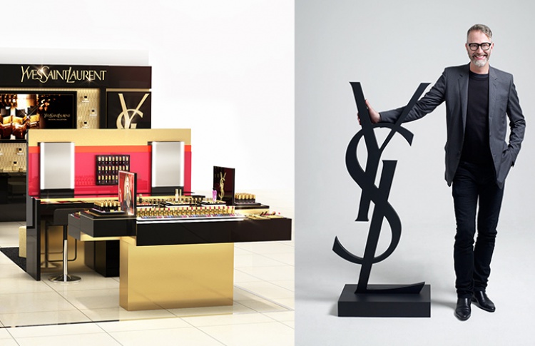 Открытие корнера YSL в ЦУМе