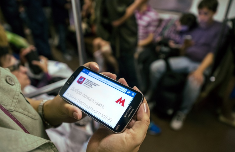 На Таганско-Краснопресненской ветке тоже появился wi-fi