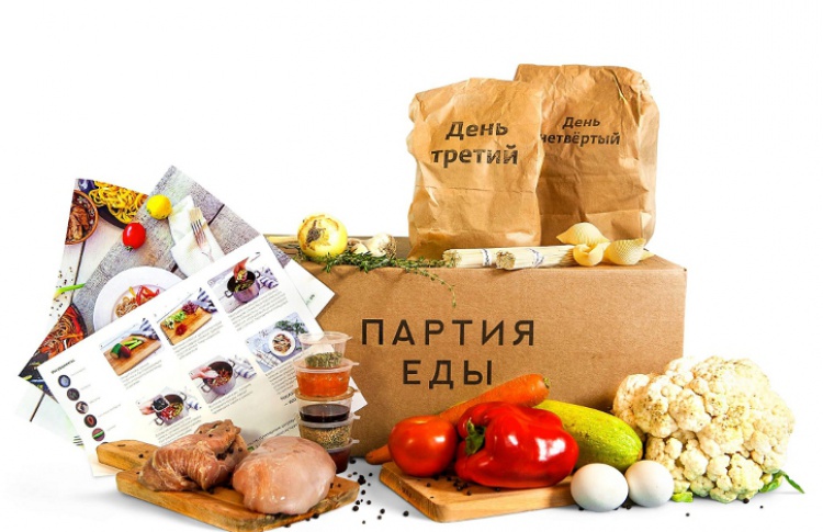 «Партия еды» — новый сервис по доставке ужинов на дом