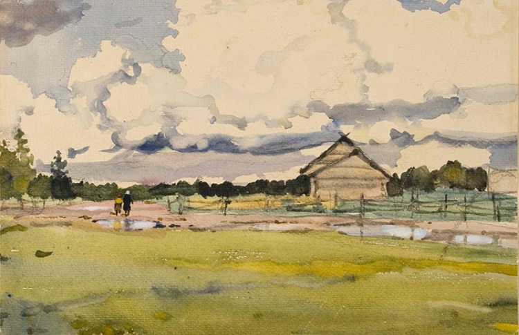 Рисунки и акварели Николая Дмитриева