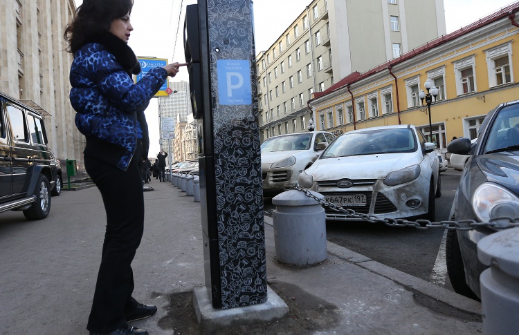 Платная парковка выходит за пределы Третьего транспортного кольца
