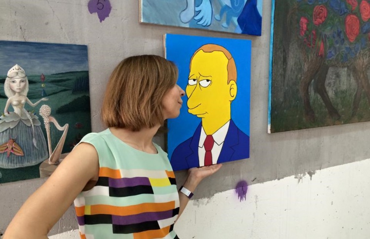 С выставки Art.Who.Art украли портрет Путина