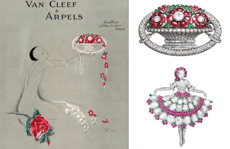 В Москве пройдет выставка брошей из частной коллекции Van Cleef & Arpels