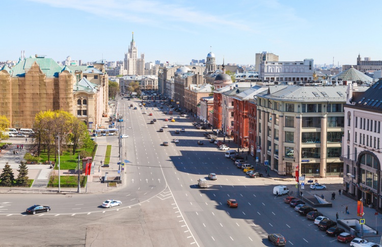 В центре Москвы появилась первая зона «спокойного движения»