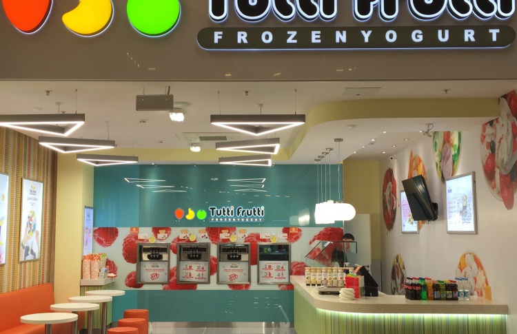Осенний марафон вкусов в новом кафе Tutti Frutti Frozen Yogurt в ТРК «Город» Лефортово