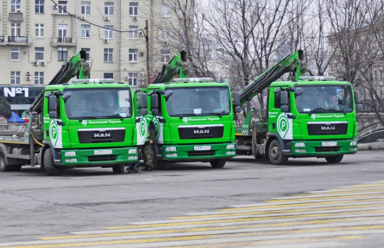 В Москве откроют сеть кафе в автомобилях-эвакуаторах