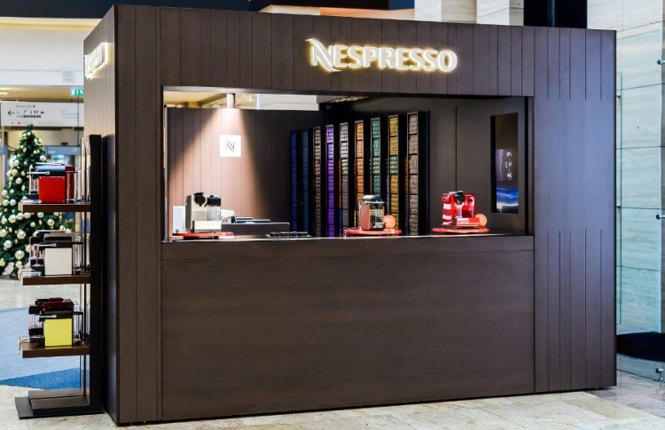 Философия Nespresso в центре деловой столицы