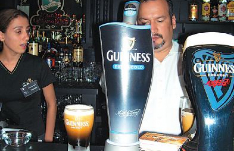 Guinness холодного разлива в Eat & Talk